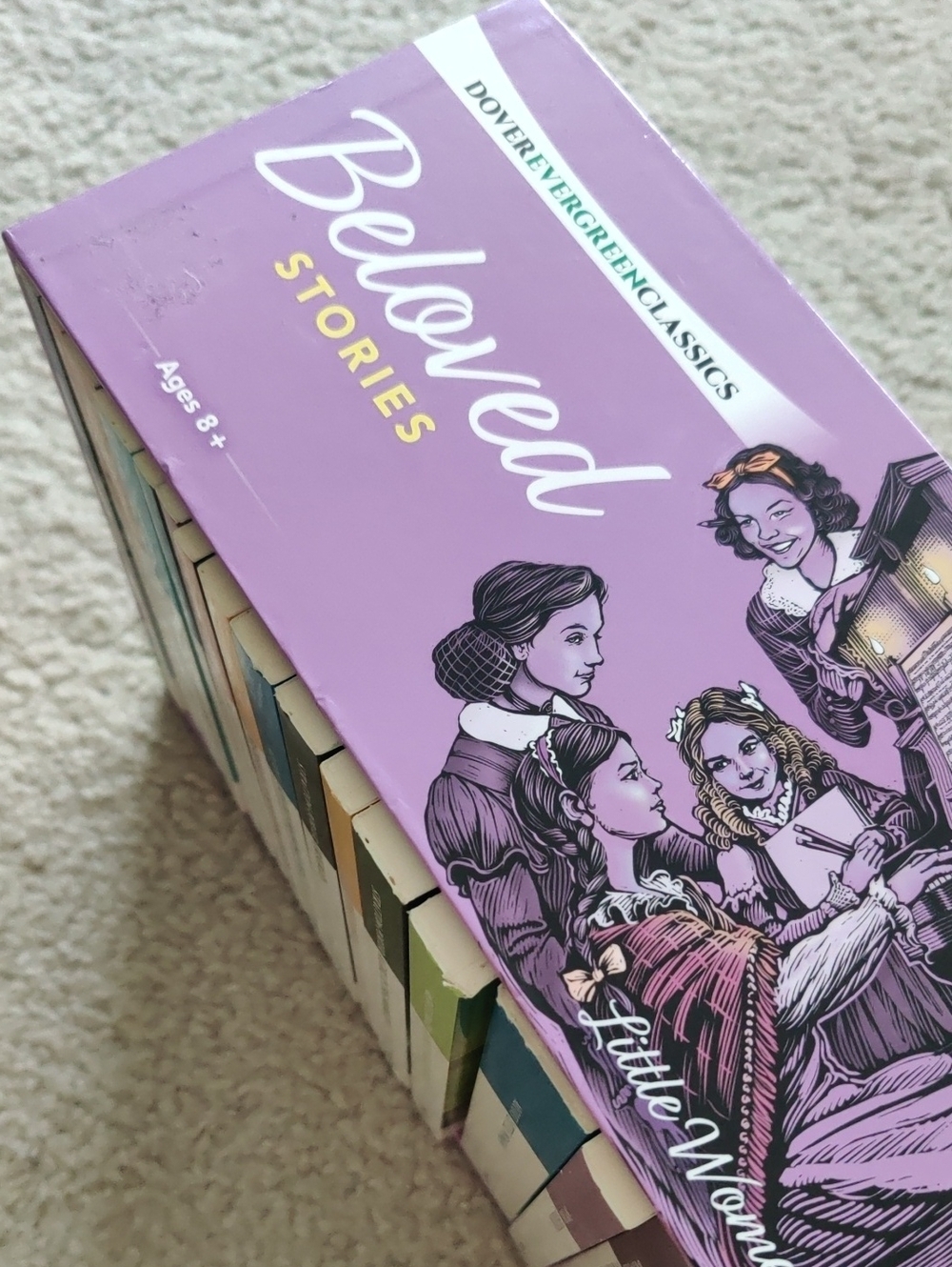 Dover Evergreen Fiction Classics Beloved Stories 16-Book Box Set Young Readers